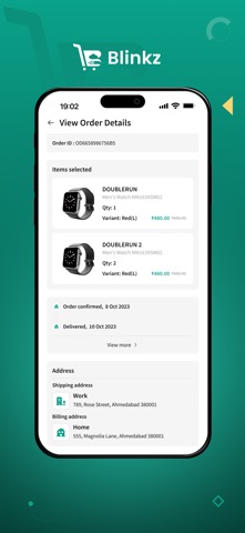 Blinkz Commerce screenshot