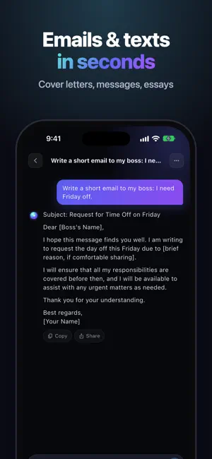 Nius: AI Chatbot Assistant screenshot 2