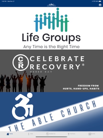 Living Hope Church GB app screenshot 3