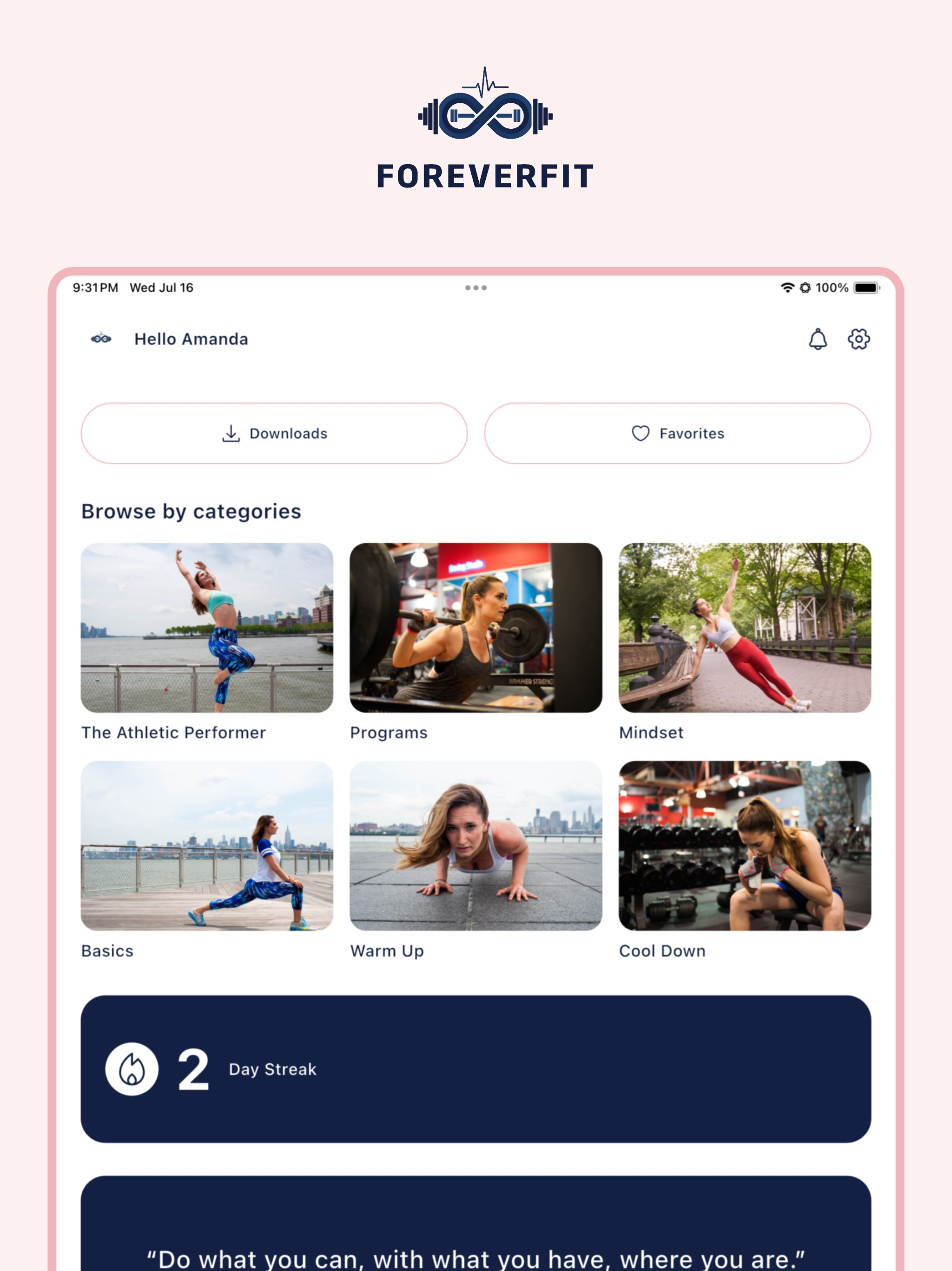 Forever Fit by Amanda Jane screenshot 6