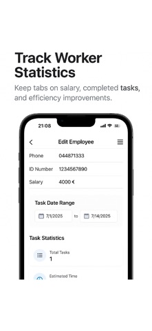 KFZ Werkstattapp screenshot