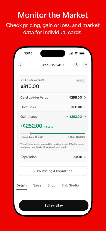 PSA: Card Tracking & Grading screenshot 5 of 7