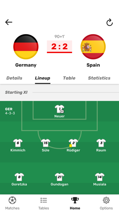 European Championship App 2024 Screenshot