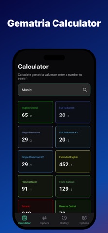 Gematria Calculator app Screenshot 2 of 4