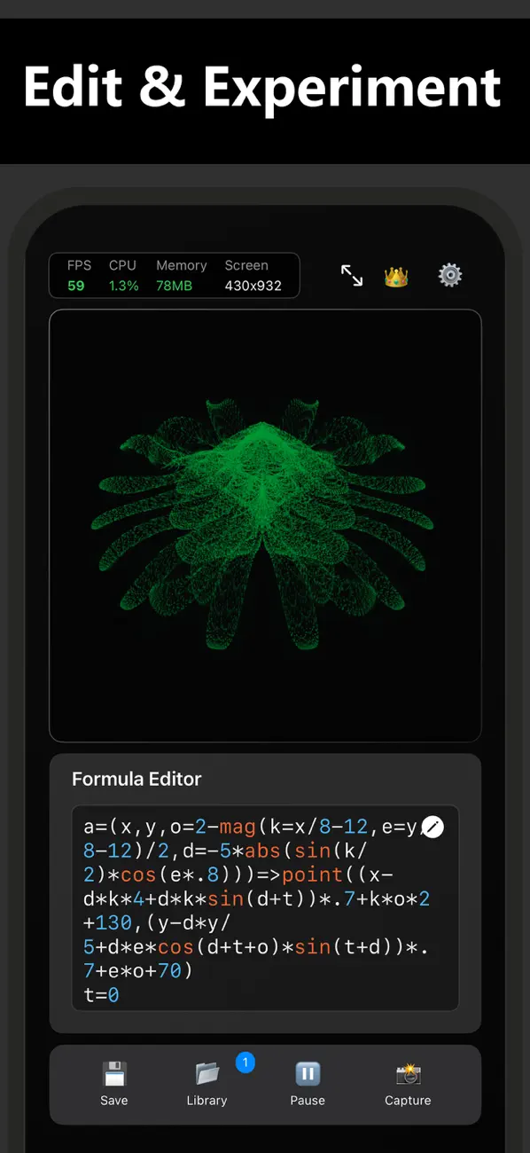 #3. CodeArt - Processinng IDE (iOS) โดย: TidalAurum, LLC