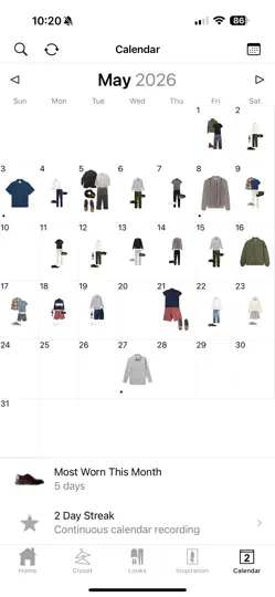 Screenshot von Stylebook Men auf dem iPhone 3