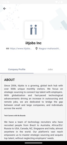 iitjobs screenshot