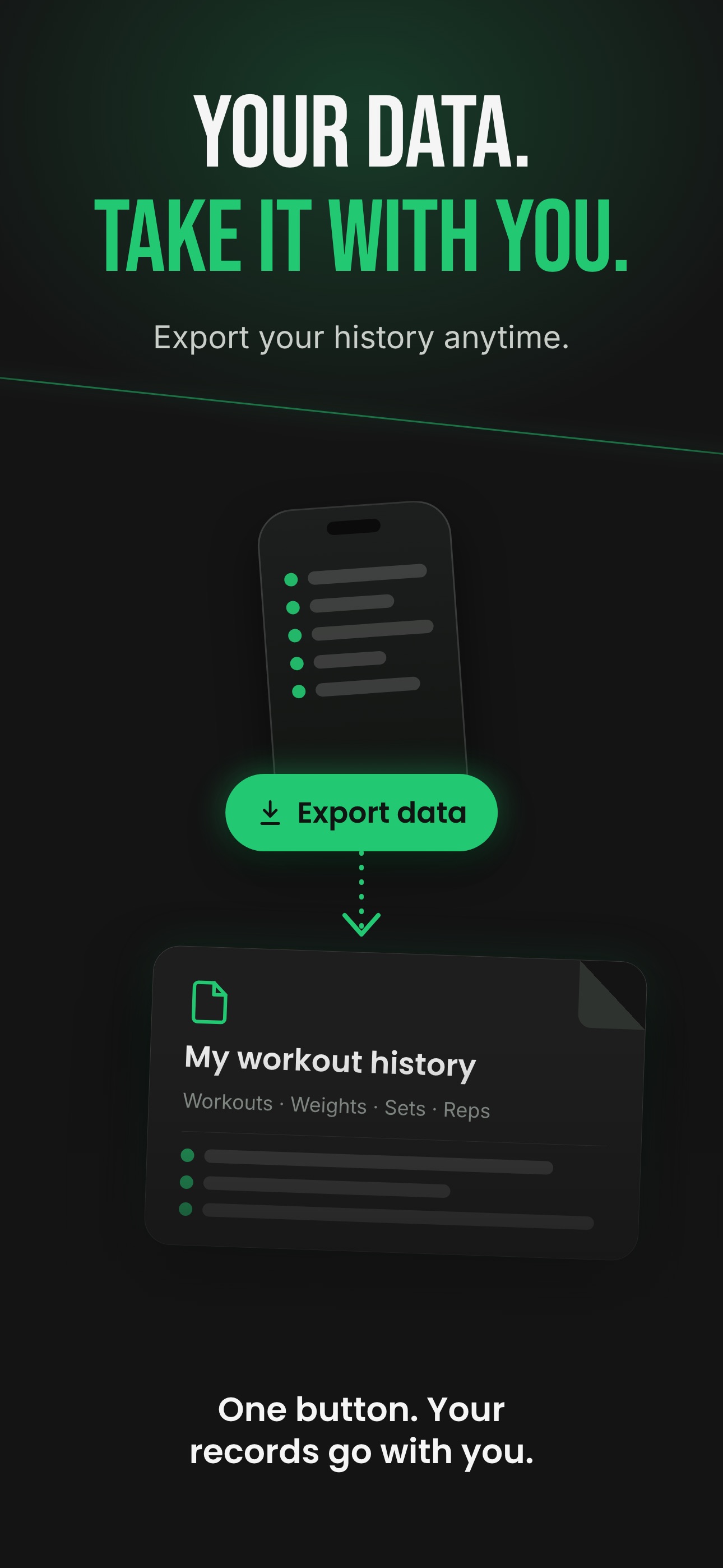 Screenshot 6 of GRX: Offline Workout Tracker
