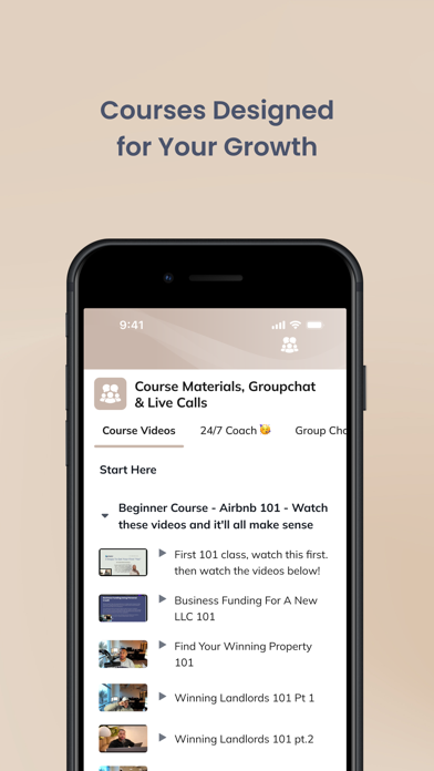 Coach Inayah iPhone screenshot 2 - Social Networking app