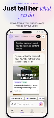 Robyn: Video & Content Creator Screenshot 3 of 7