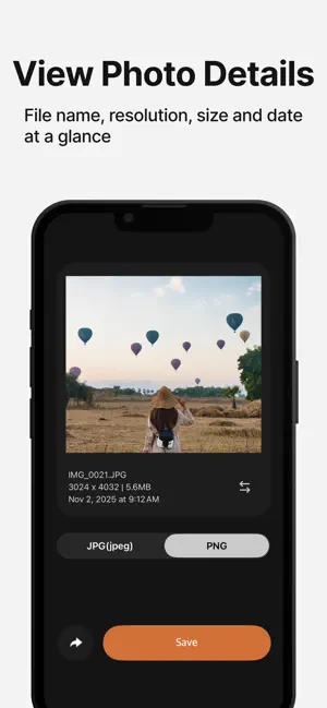 PhotoFormat - Convert JPG/PNG screenshot 3