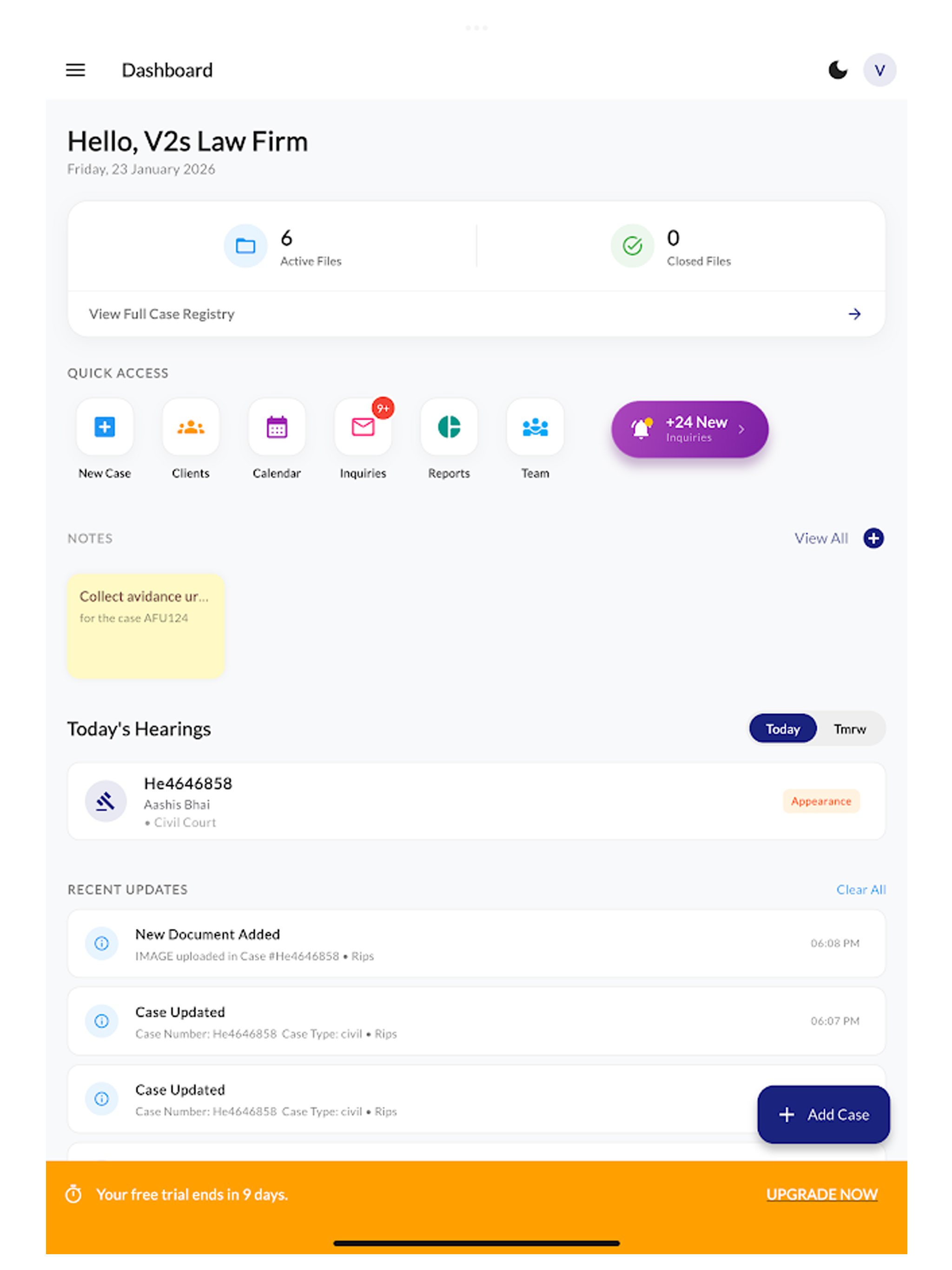 Law Firm Management : FirmBook screenshot 5