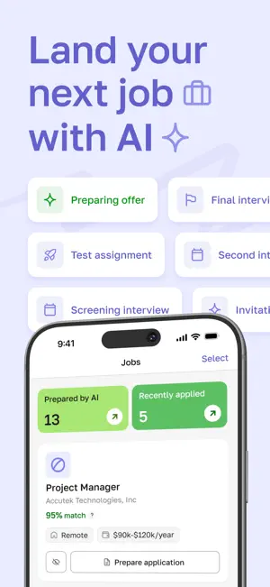 Job Search by Global Work AI screenshot 1