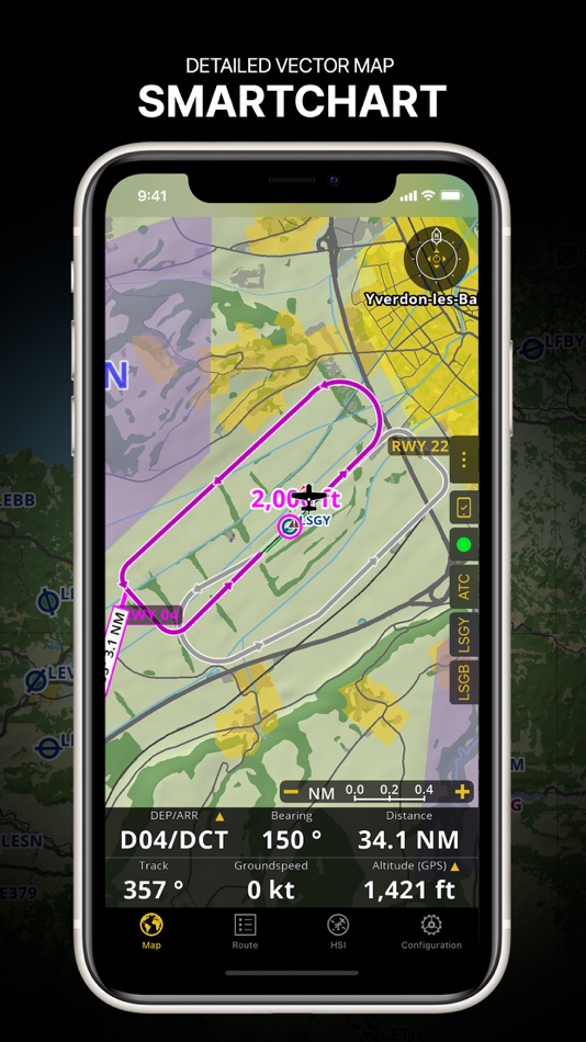 #5. Air Navigation Pro (iOS) 由: Xample Sarl