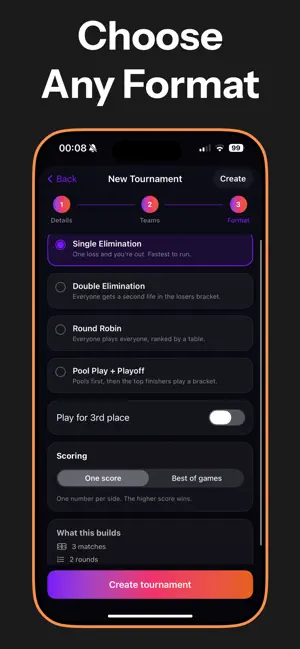 Bracket Maker Tournaments screenshot 4