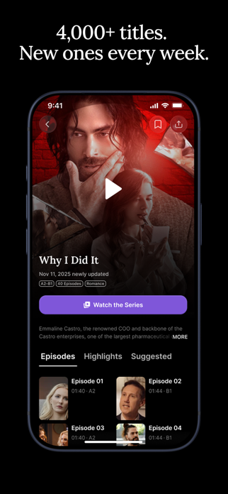 ReelFluent: Dramas & Stories Screenshot 2 of 9