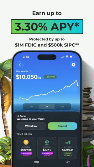 Cove - Gamified Finance screenshot 2