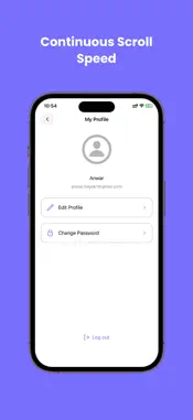 Continuous Scroll Speed App screenshot 1