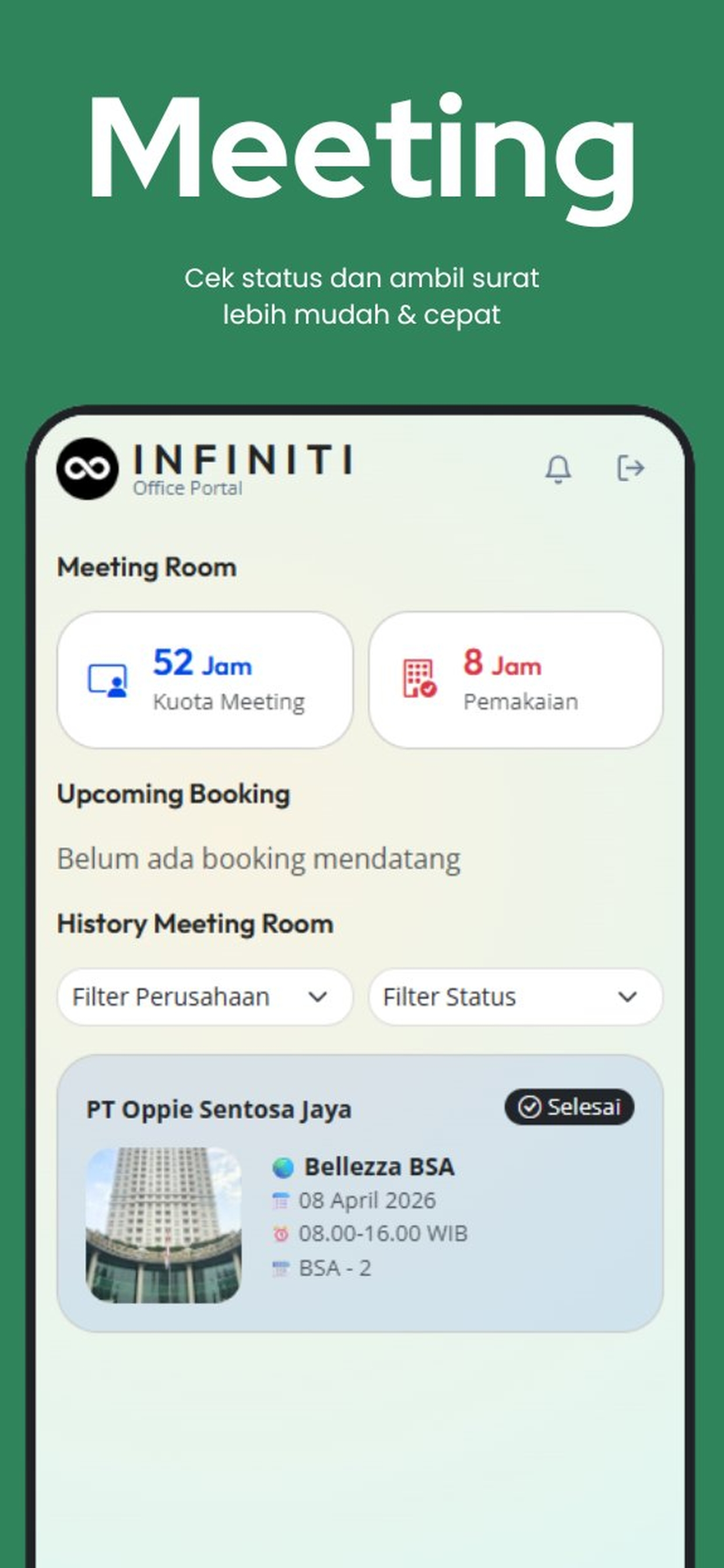 Infiniti Office Portal screenshot 3