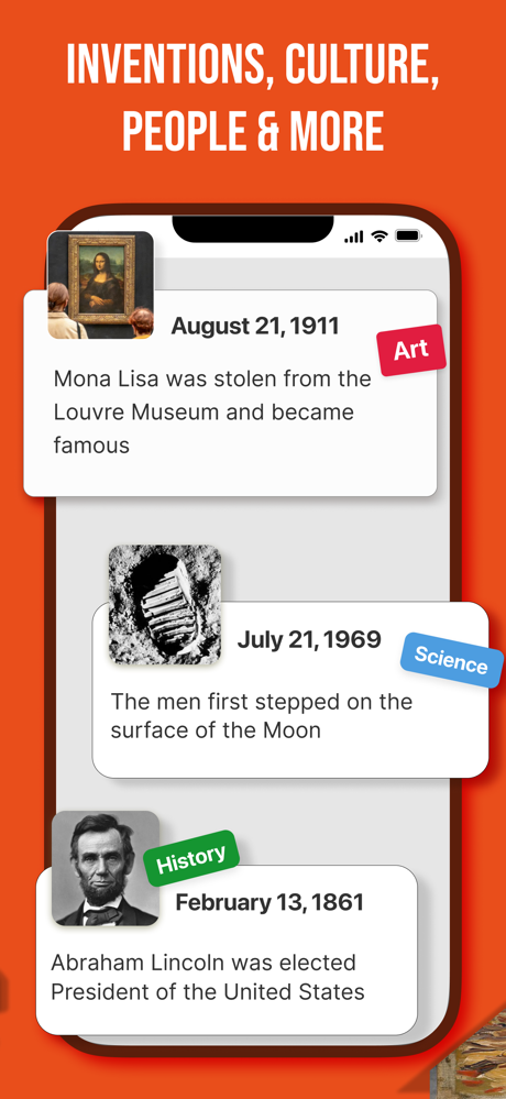 Today in History: Factorium screenshot 2