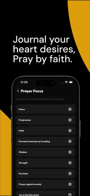 Yeshua: Christian Prayer Focus screenshot 4
