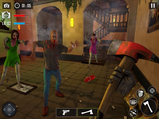Screenshot #4 pour Mortel Zombies Attaque Survie