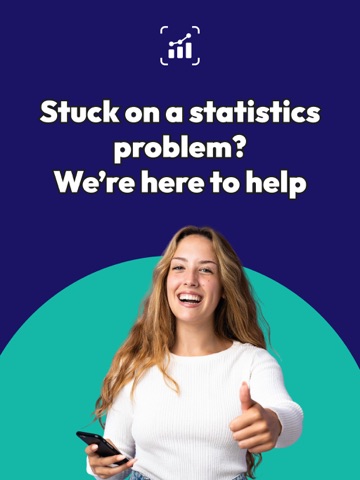Statistics Problem Solver iPad screenshot