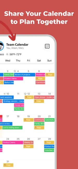 GroupCal - Shared Calendar screenshot 3
