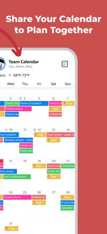 GroupCal - Shared Calendar Screenshot 3 of 10