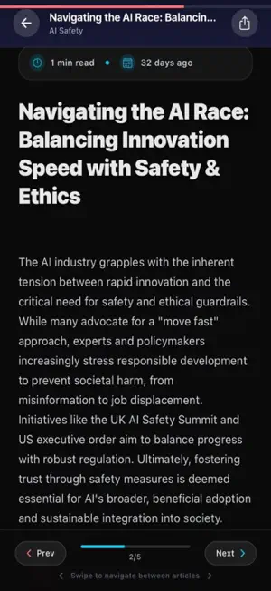 AI Short News screenshot 4