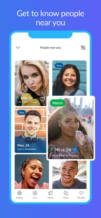 Skout Dating App & Live Chat: Screenshot 5 von 6
