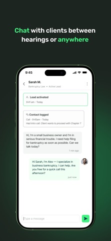 Fount: AI Lead Generation iPhone screenshot