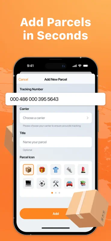 Tracko: Package Tracking App screenshot 4 of 6