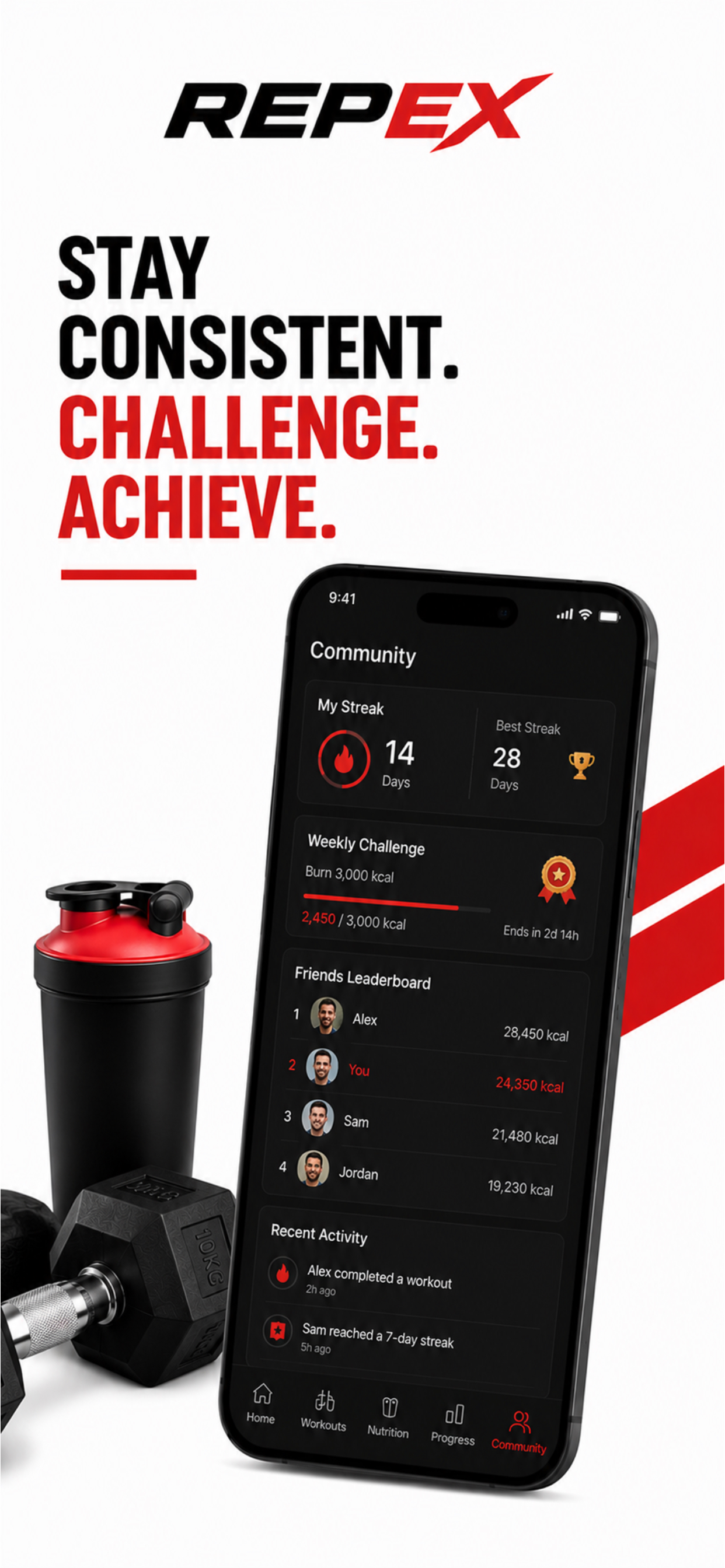 Repex - All in one gym app screenshot 5