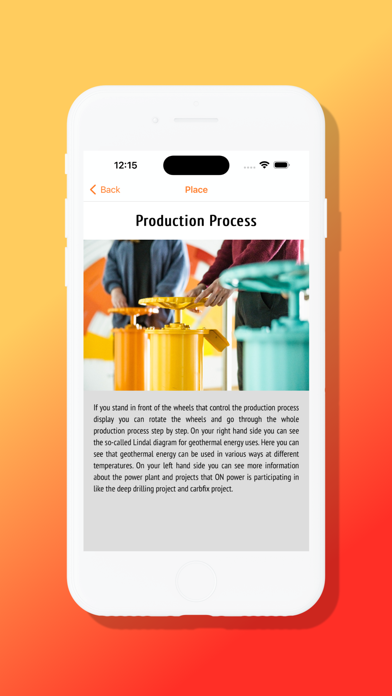 ON Geothermal Exhibition iPhone screenshot 4 - Travel app