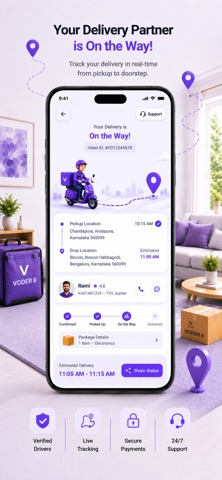 Voder - On Demand Logistics screenshot