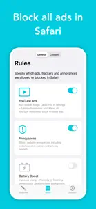 Ad blocker by Magic Lasso screenshot #2 for iPhone