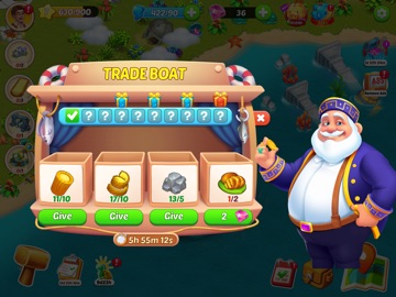 Golden Island: Survivors Farm iPad screenshot
