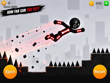 Stickman Epic Dismount iPad screenshot