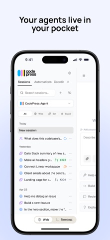 CodePress Mobile Screenshot 2 of 5