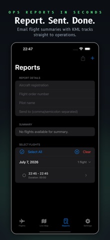 FlightKML screenshot