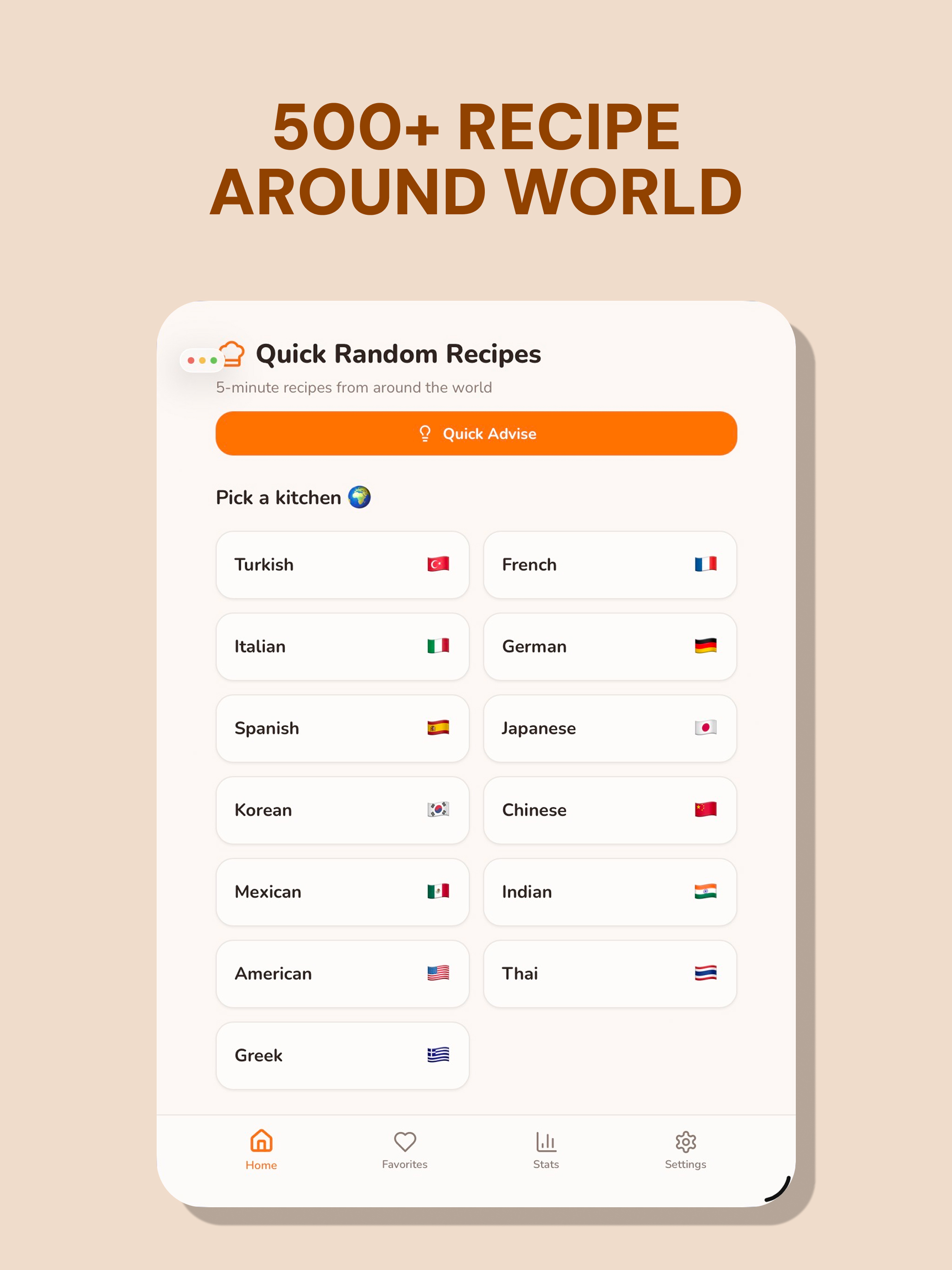Quick Random Recipes World screenshot 7