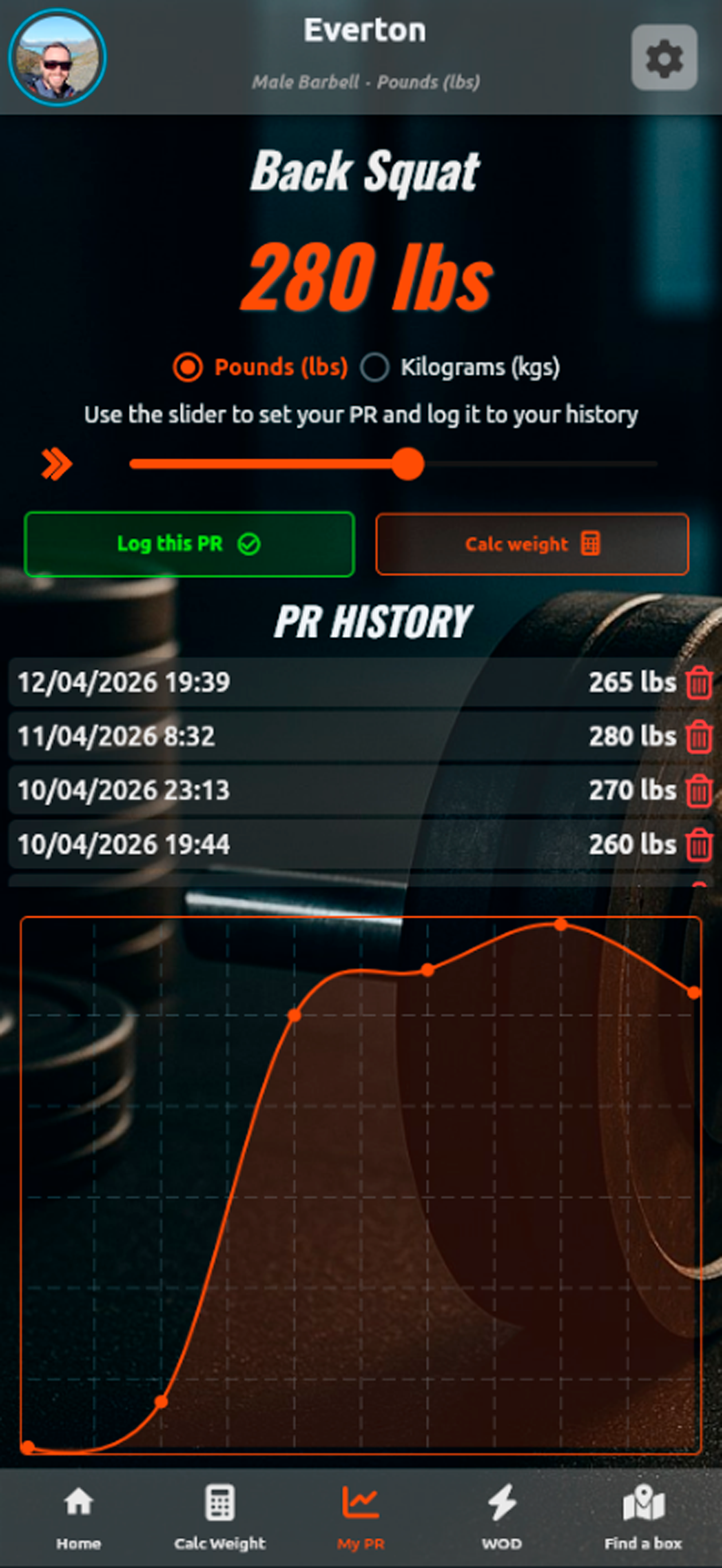 Plate UP: Barbell & WOD Calc screenshot 8