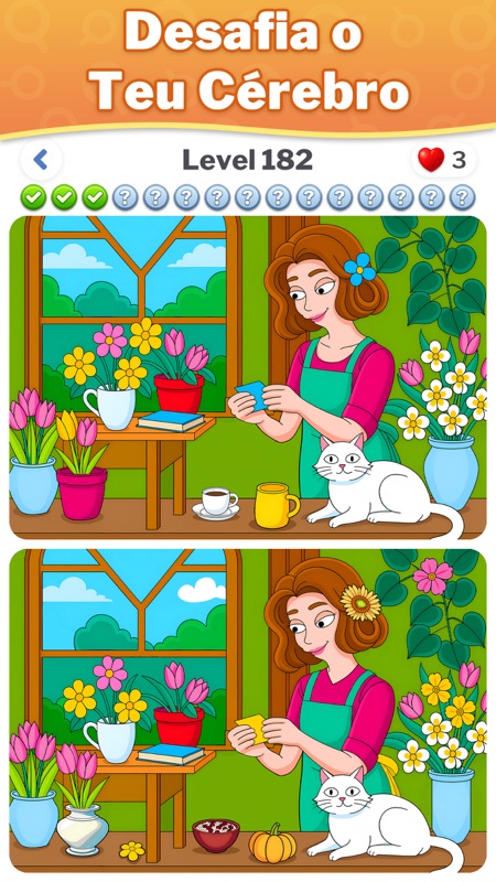 Jogo de Encontrar Diferenças screenshot 8