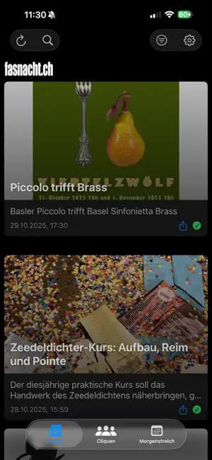 fasnacht.ch News screenshot 4