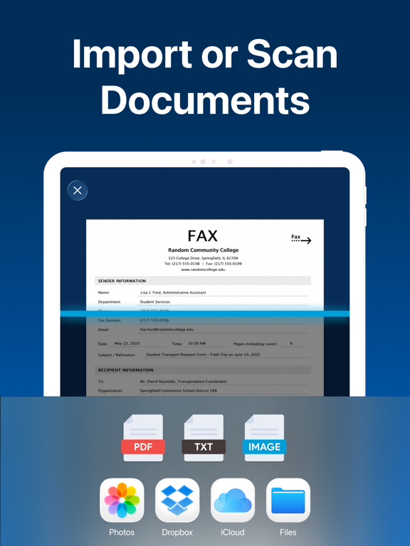 App screenshot