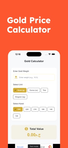 Gold Price Tracker & Alerts iPhone screenshot
