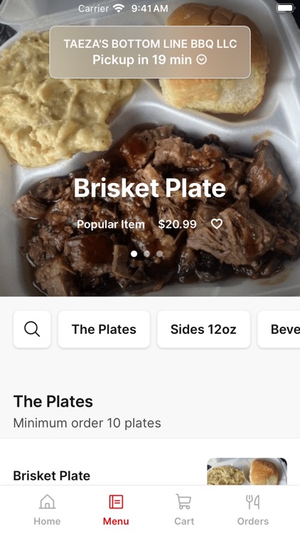 TAEZA'S BOTTOM LINE BBQ