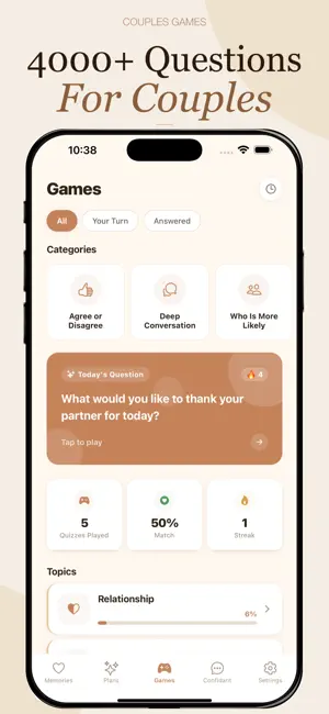 Twory: Couple Games & Journal screenshot 3