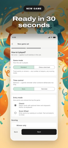 Tabletop Games Score Keeper Screenshot 8 of 9